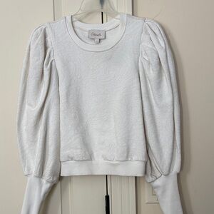 Cleobella puff sleeve sweatshirt